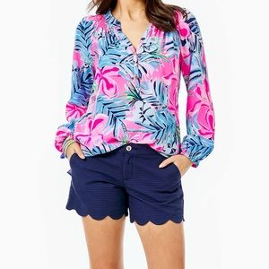 NWT Lilly Pulitzer Buttercup Shorts, True Navy
